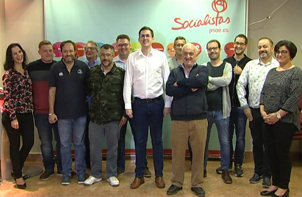 Victor Balsas presenta su candidatura a las primarias del PSOE a la alcaldía de Totana